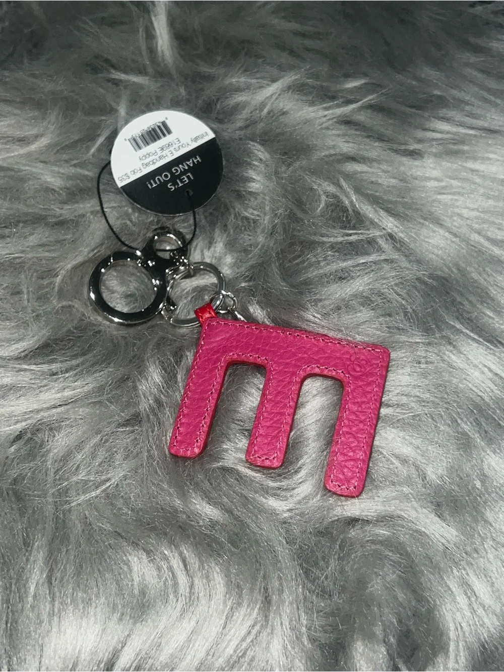 ❤️ Brighton Red “E” Initial Keychain Charm ❤️
